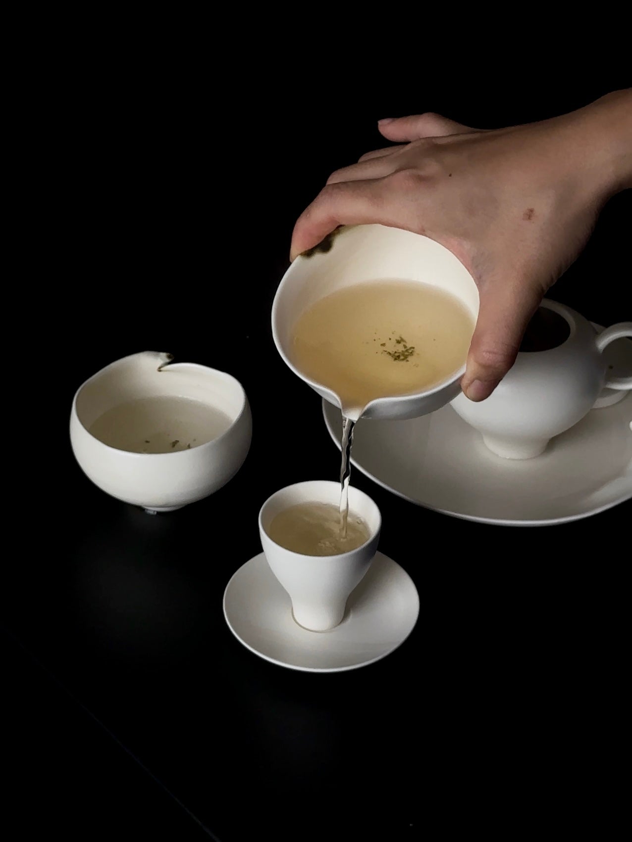 White Porcelain Fair Mug (白瓷公道杯) - inner.teahouse