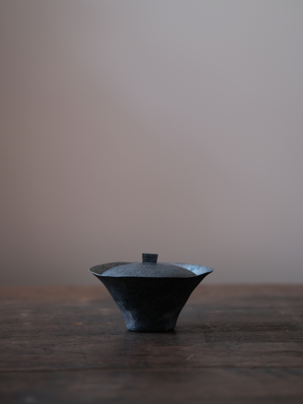 Black Clay Gaiwan (黑陶盖碗)