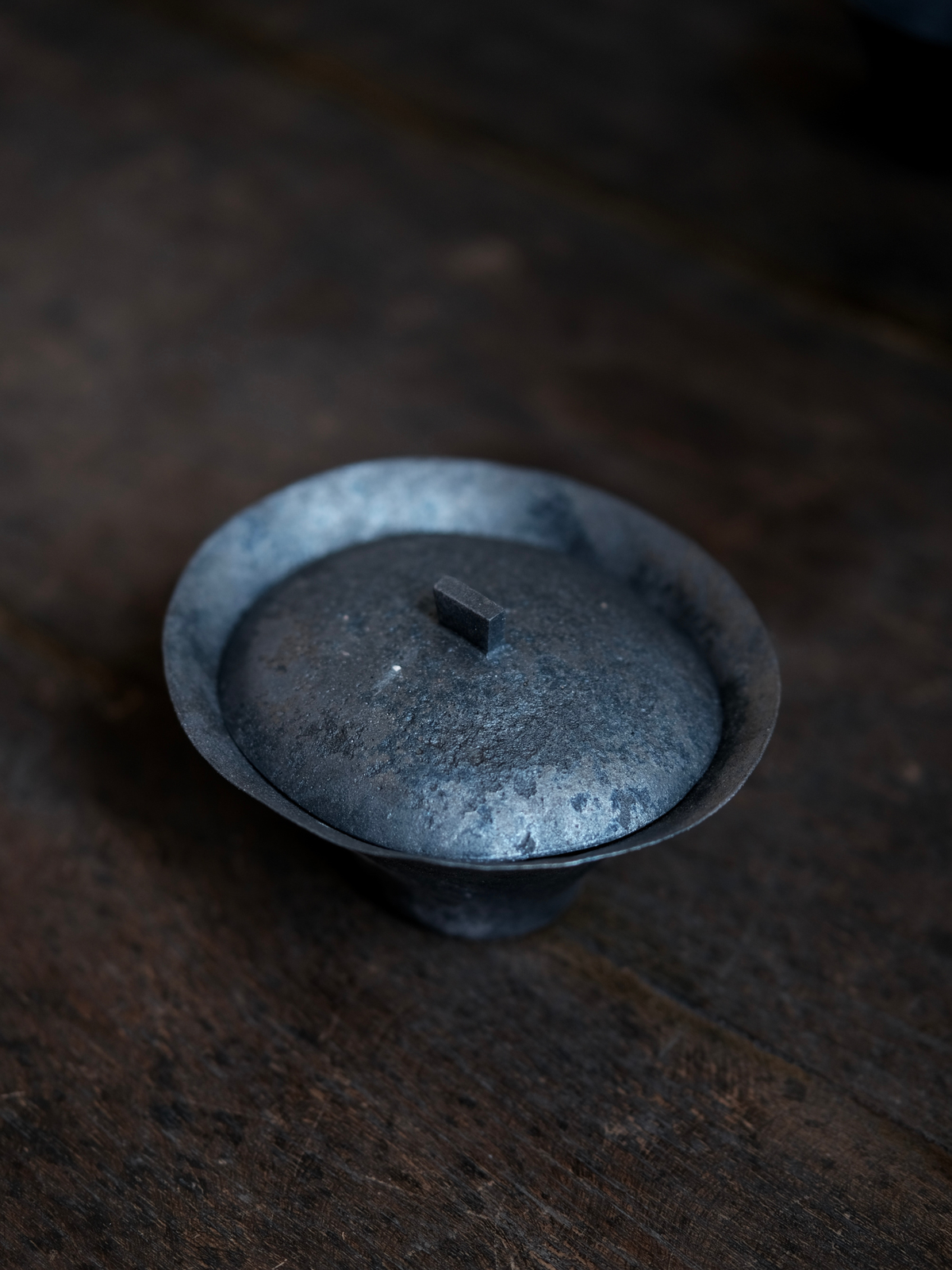 Black Clay Gaiwan (黑陶盖碗)