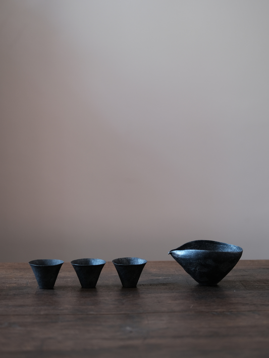 Black Clay Tea Cup (黑陶茶杯)