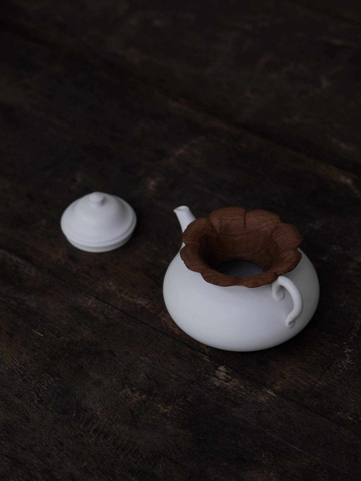 Tea dispenser / Lid stand (投茶器/盖置)