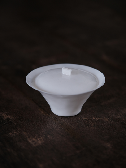 White Porcelain Gaiwan (白瓷盖碗)